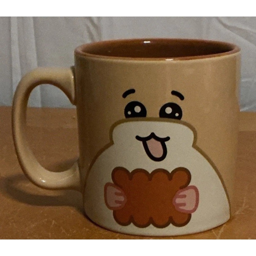 Hamsta World Larry Macchiato Ceramic Mug, Happy Ink